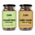 Cravez Dried Sugar Free Amla and Honey Ginger Amla Candy | Low Processed Amla | Sugar Free