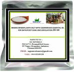 MGBN Naturals Soothing and Relax Exfoliating Cedarwood Essential Oil Foot Bath Salt 250 g