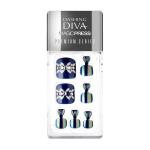 Dashing Diva Blue Magicpress Fiesta Made In Korea False Nails Party (Pack Of 30)