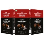 Colombian Brew Hazelnut Instant Coffee Powder, No Sugar Vegan, 100g Buy 2 Get 1 Free