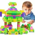 Vastate DIY Plastic Building Blocks for Kids Puzzle Games for Kids 60 Pcs