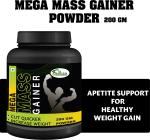 Inlazer Mega Mass Weight Gain Powder _ Daily Protein Powder With Herbal Blend For Power Weight Gainers/Mass Gainers (200 g, No Flavour)