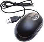 Espouse Wired Optical Mouse USB 2.0 2000dpi Wired Laser Mouse (USB 2.0, Black)