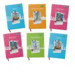 SUNDARAM A4 Case Bound Single Line Note Book, Pack of 6 (192 Pages) 21 x 29.7 cm