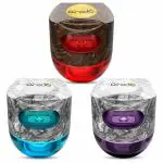 Airodo aer twist, Car Air Freshener, Long-lasting, Spill-proof - Cocktail Crush (Red | Blue| Purple | 60g | Pack 03)