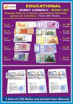 Stepstodo Multicolor Paper Dummy Currency Kit For 4 months and Up