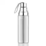 YELLOCUT High Capacity Stainless Steel 100% Leakproof Hot&Cool Water Bottle-1000ml (Silver - 1 PC)