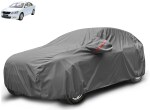 MOCKHE Laura Car Cover with Mirror Pocket, Waterproof Layers, Car Cover Laura Waterproof - Taiwan Grey