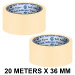 VCR Masking Tape - 20 Meters in Length 36mm / 1.5