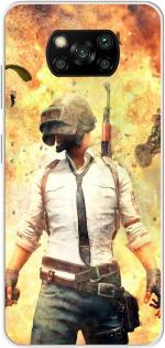 PAEDICON Back Cover for POCO X3 (Multicolor, Grip Case, Silicon, Pack of: 1)