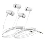 LA' FORTE Stereo Wired Earphone with Mic - 02 Pcs Pack