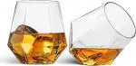 Cracker Transparent And Crystal Clear Design Hexagon Whiskey Wine Shot Juice Glass Set 310ml (Pack Of 6)