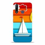 Covers Gap Vivo Z1 Pro Boat Art Polycarbonate Mobile Phone Hard Back Cover Case Stylish Designer 3D Printed For Girls And Boys 20 x 15 x 5 cm