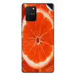 GADGETSWRAP Printed Vinyl Skin Sticker for Samsung Galaxy S10 Lite - orange slices background