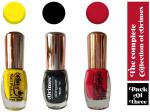 Orimes Glow Like Stars Nail Polish Set 9ml each Awesome Nail Paints For Girls & Ladies(Pack Of 4)