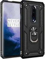 KWINE CASE Oneplus 7T Pro Black Rubber Back Cover