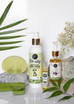 Me and Earth Skin Care Combo for Dry Skin (Aloe Vera Soap + Body Lotion + The Golden Jojoba Oil)