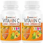 Immunescience Vitamin C Tablets For Kids - 120 Tablets (Pack of 2)
