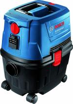 BOSCH Gas15PS Heavy Duty Corded Electric Wet & Dry Vacuum Cleaner, 1100W, 270 mbar, 10 Litre Tank