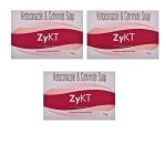 FLAY ZyKT Antifungal & Antibacteria Soap - 75(Pack of 3)