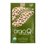 OrgaQ Organicky Organic Fresh Regular Chickpea Kabuli Chana - 5KG