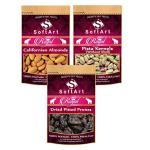 SoftArt Dry Fruits Combo Of Royal Californian Almonds,Pista Kernels,Prunes - (Pack of 3, 100 g Each)