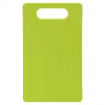 Gluman Green Rectangle Plastic Chopping Board with Handle 33.2 cm x 22.5 cm