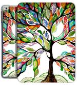 Caseelo Flip Cover for Apple iPad 9.7 Inch 6th 2018 / 5th 2017 [ iPad 6th Gen & 5th Generation ] [ model A1893 A1954 A1822 A1823 ] TPU Slim Cover & Adjustable Viewing Angle Stand Case ( Olivia Tree )