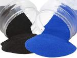 Bright bloom Black, Dark Blue Marble Rangoli Colors Natural Organic Combo, 300 Gm Each (Pack Of 2)