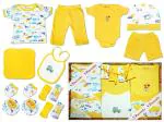 VParents Bitsy New Born Baby Gift Set (Pack of 13) (Yellow)
