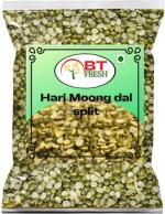 BT Fresh Pure & Natural Unpolished Hari Moong Dal (2 Kg)