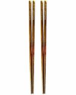 Rack Jack premium luxury stainless steel chopsticks - 2 pairs - rose gold