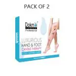 DOKMAI LONDON Luxurious Hand & FootCandle Therapy cool, soften, sleek for all types skin (80 g) Pack of 2