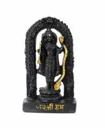 RITUALISTIC Ram Lalla Colour Ram Lalla Coloured Ram Lalla Lord Ram Idol Religious Murti for Worship Pooja (6 Inch) Showpiece for Home Decor Raam Ram Lalla Shri Ram Mandir Ayodhya Wale Gift Item