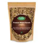 Sindhi Dry Fruits Light Brown Walnut Kernels, Akhrot Giri, No Oil Smell, 100% Vegan, Healthy and Fresh, Latest Crop, Indian Origin, Kashmiri Akhrot Giri, 500g Zip Pouch