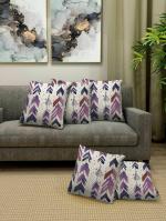 HOUZZCODE Multicolor Polyester Cusion Cover (40 x 40 cm) single set