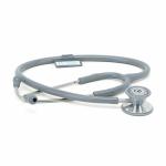 RCSP Stainless Steel Super Dual Head Stethoscope Cardiology For Doctors And Medical Student (Grey)