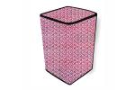 The Furnishing Tree PVC Washing Machine Cover Fully Automatic Compatible for LG 7 kg T8077NEDLX/T8077NEDLJ Top Load Packed Pattern Pink