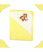 Mee Mee Baby Bath Towel - 100% Cotton, Quick Dry, Ultra Soft Baby Washcloth | Suitable for Newborns, Infants & Toddlers | Gentle on Sensitive Skin | Cream