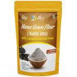 Hayy Foods Black Horse Gram Flour - Kulthi Atta - Diabetic Friendly - Heart Friendly