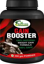 Inlazer Booster Weight Gain Powder / Heavy Mass Gainer Protein Powder For Men Women Weight Gainers/Mass Gainers (200 g, No Flavour)