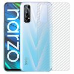 Kite Digital Oppo Realme Narzo 20 Pro Back Screen Protective Film Carbon Fiber Skin Transparent Screen Guard Sticker