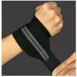 Shopeleven Weight Lifting Wrist Support, with Thumb Loop Strap for Gym Workout, Push-ups, Pull-ups, Strength Training Exercise, accessories, Made of Velcro and Elastic Band for Men & Women