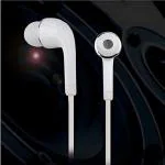 G2L 100% Good Quality Earphone Deep Bass soft silicone Earbuds with Mic 3.5mm Jack Bluetooth Headset (White, In the Ear)