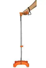 Kds Surgical 4 Leg Quadripod Chroome Height Adjustable Walking Stick Old People- Unisex