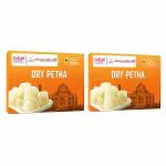Delight Foods Original Agra Dry Petha 350g x 2 Indian Sweets Mithai