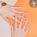 DASHING DIVA Magicpress Wedding Wish, 30 Pcs, 12 Sizes, Manicure, For Women, Press On Nails, Artificial Nails, Lightweight, Korean Nail Art, Durable, Easy-to-use