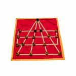 Apurva Creations Aane Kuri/Ane kuri/ Huli kuri/ Puli Meka / Bagh Chaal / Goats & Tigers / Aadu Puli Aattam Fabri mat 13