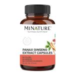 MINATURE Panax Ginseng Capsule| Health Supplements |30g, 60 caps
