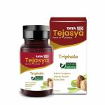 Tata 1mg Tejasya Triphala Capsule Helps In Digestion, Relieve Constipation & Detoxification (Pack of 1, 500mg)